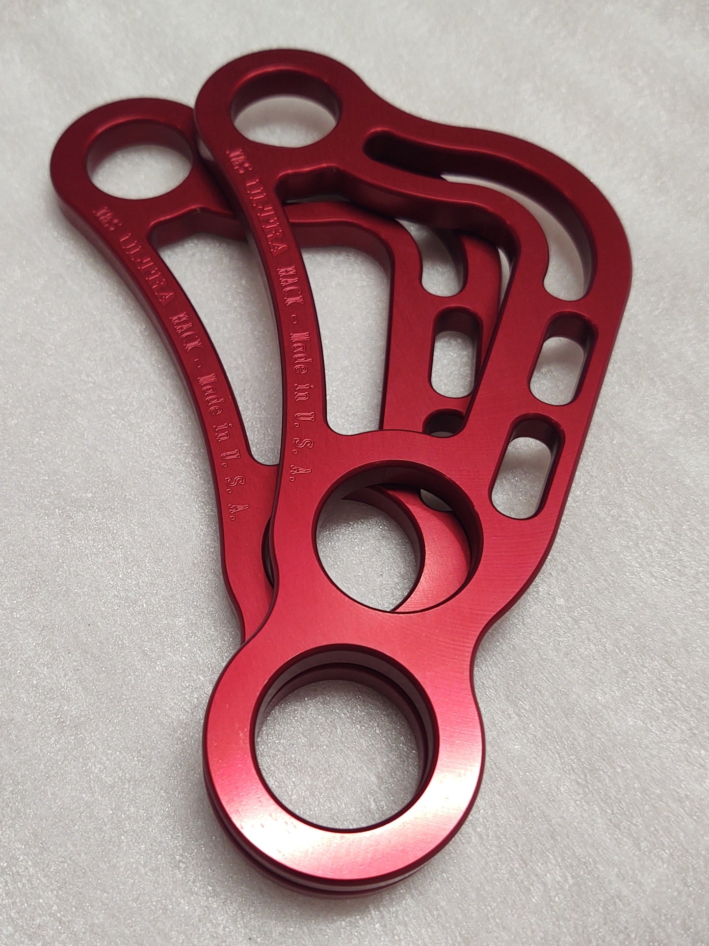Hackamore for Bitless Bridles, Endurance or English Riding - Red
