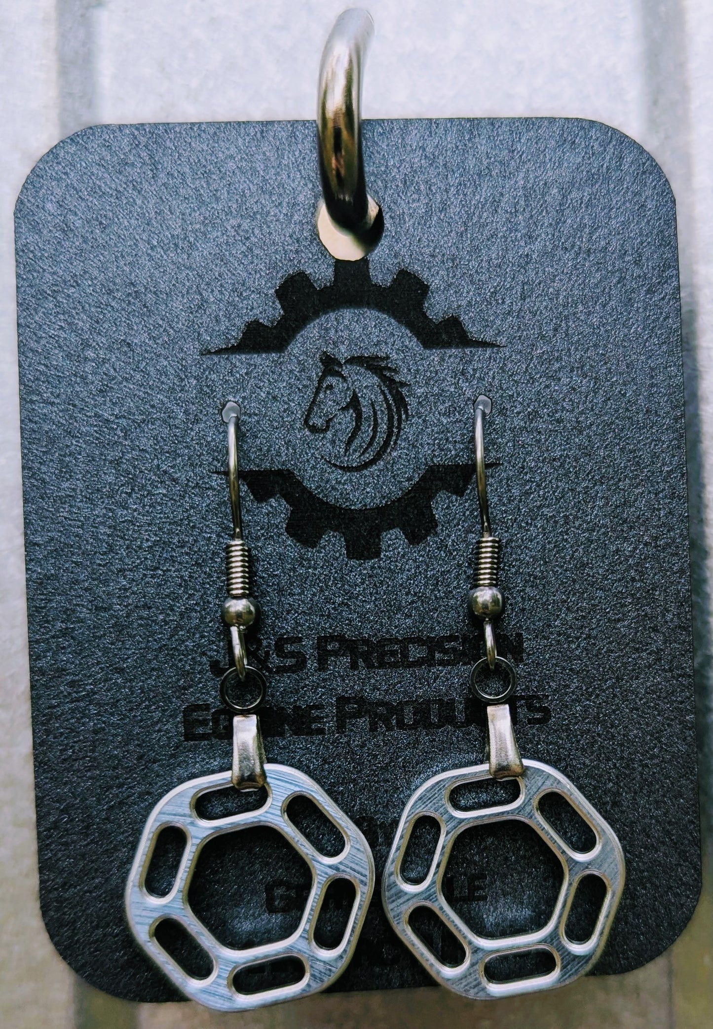 J&S Hex Hackamore Earrings