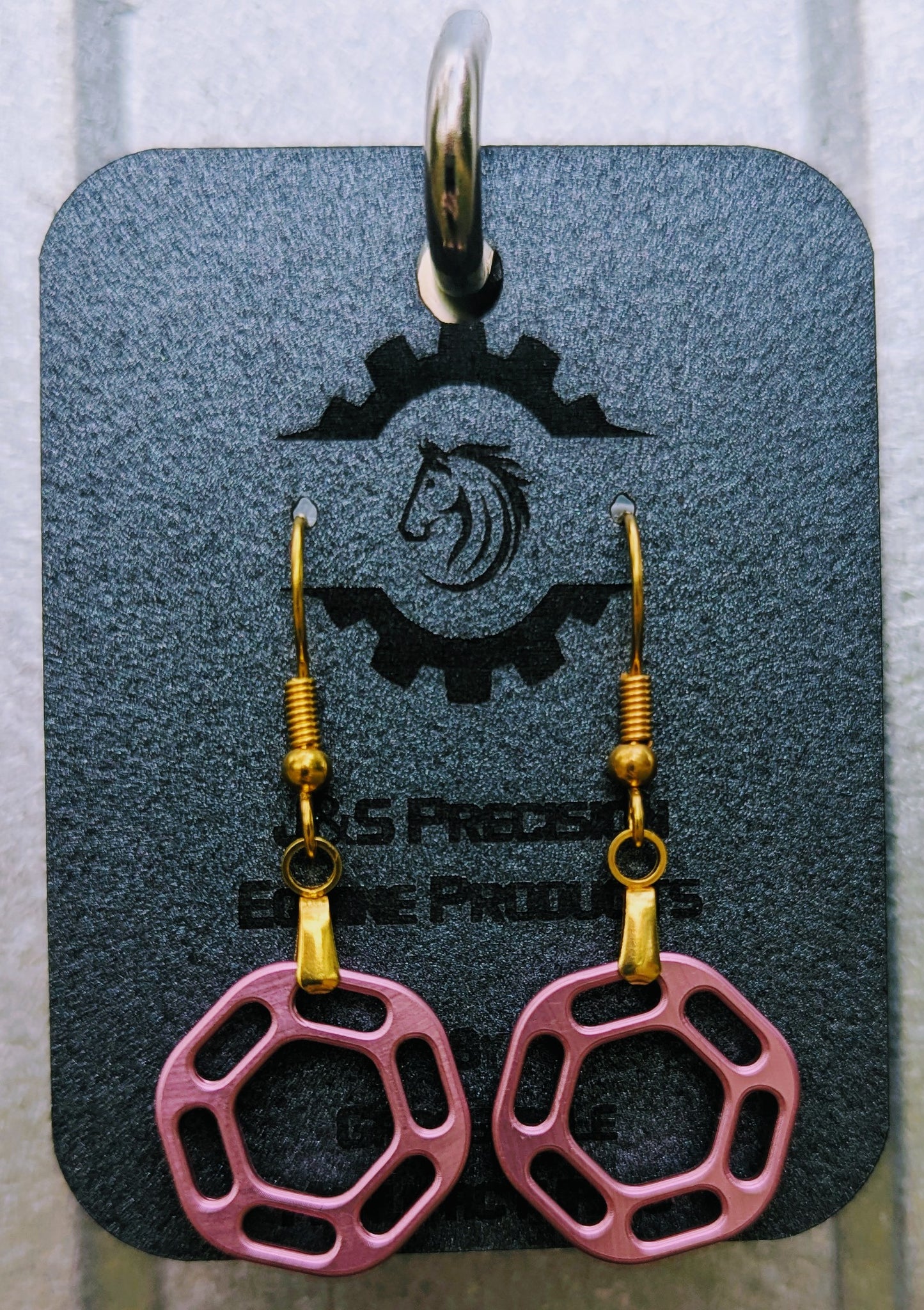 J&S Hex Hackamore Earrings