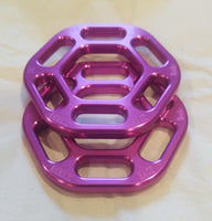 J&S Hex Hackamore - Electric Purple