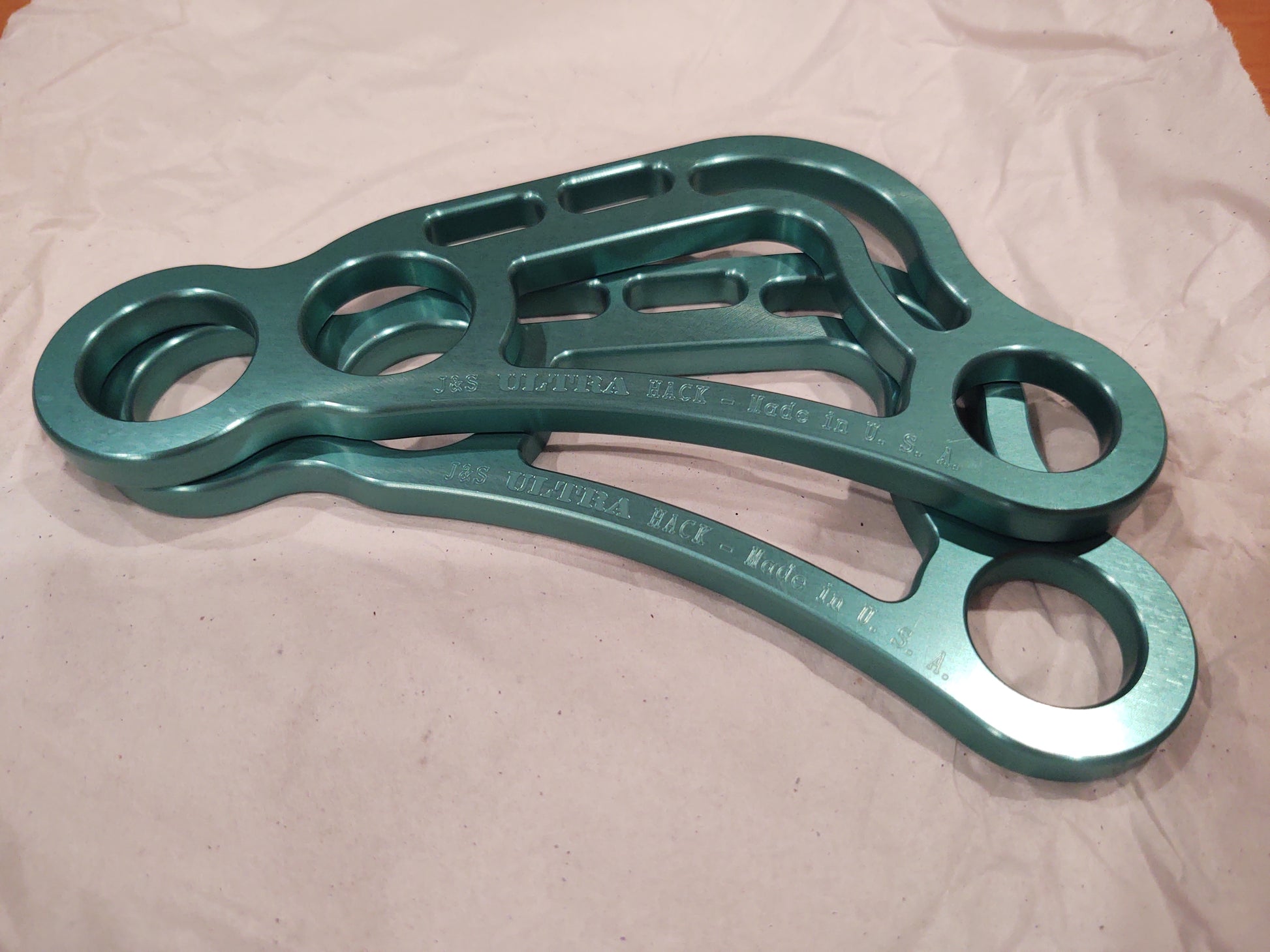 Hackamore for Bitless Bridles, Endurance or English Riding - Turquoise