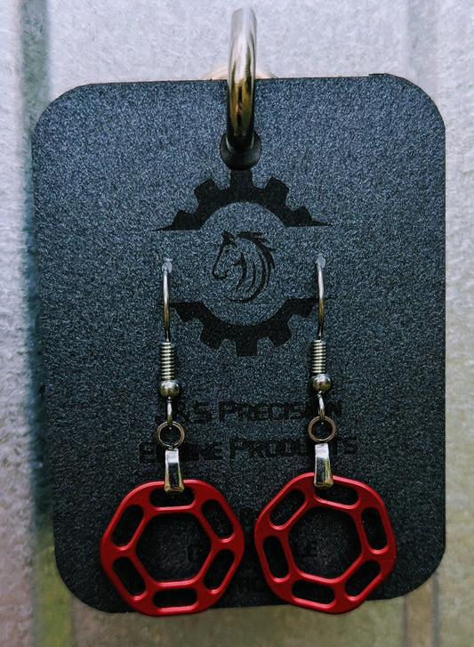 J&S Hex Hackamore Earrings