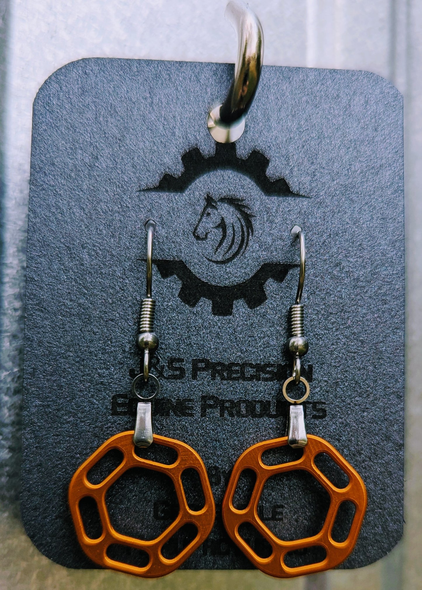 J&S Hex Hackamore Earrings